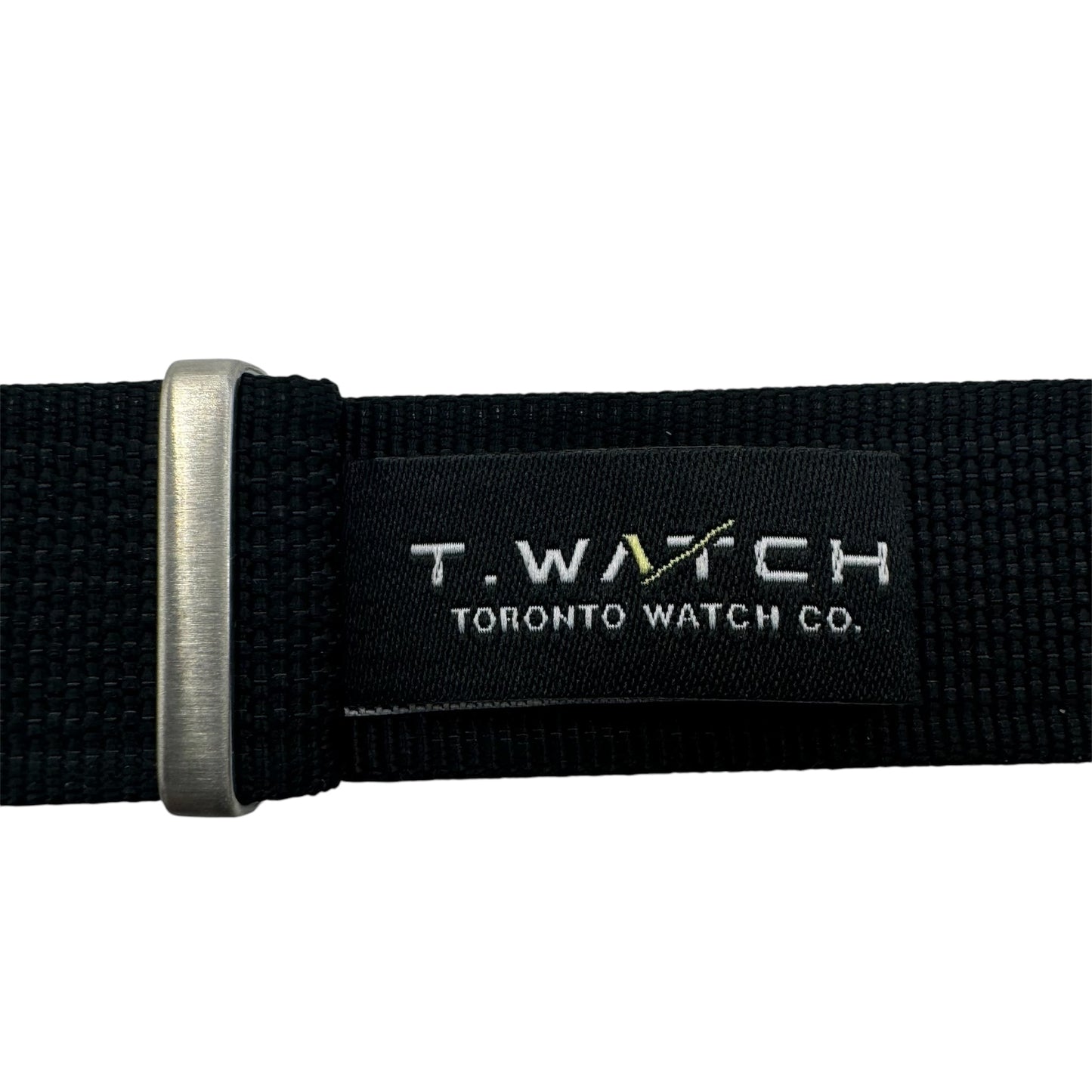 T.WATCH Classic Military-Style Nylon Watch Strap