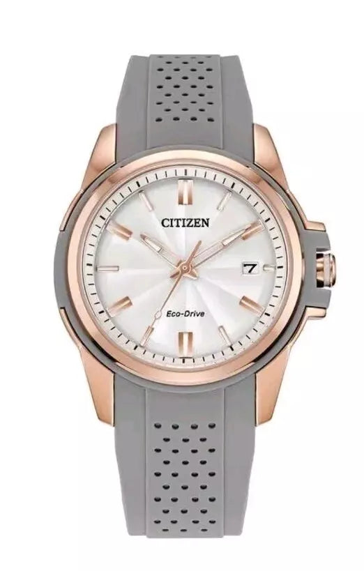 Citizen Eco-Drive Rose Gold-Tone Quartz Weekender Women's Watch - Model FE6137-08A