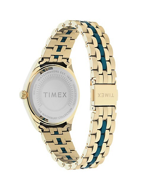 Timex Waterbury Legacy Boyfriend Malibu Watch - Model TW2U82600VQ